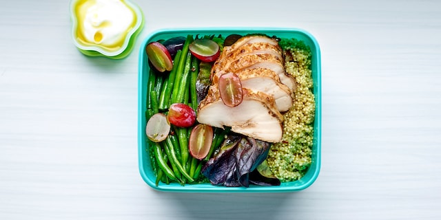 Salade de quinoa au poulet