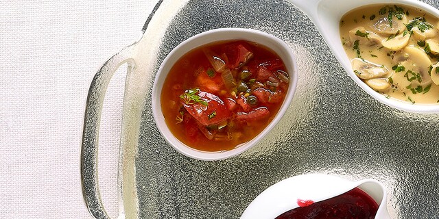 Saus met tomaten en kappertjes