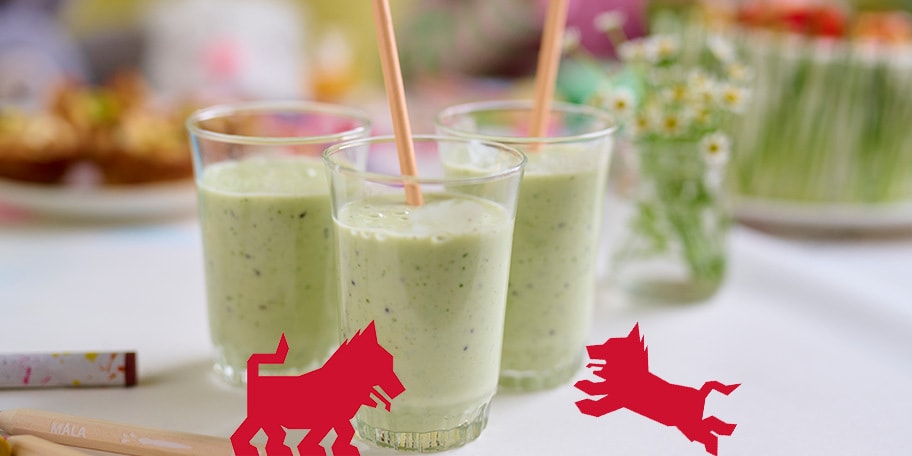 Smoothie des P’tits Lions banane-kiwi