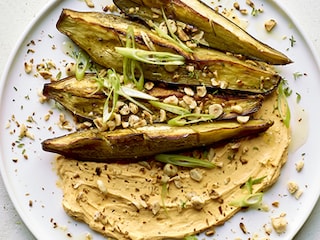 Gegrilde aubergines 'tipo parmigiani'