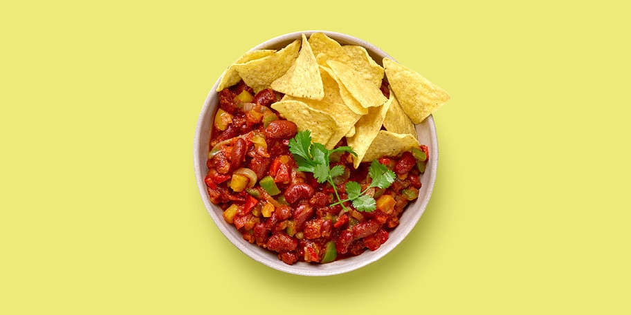 Easy chili sin carne in 20 minuten