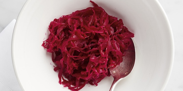 Chou rouge fermenté