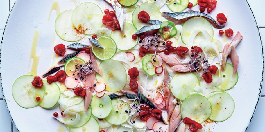 Carpaccio de maquereau