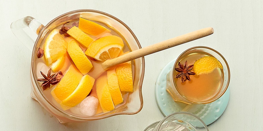 Limonade aux mandarines et à la canelle