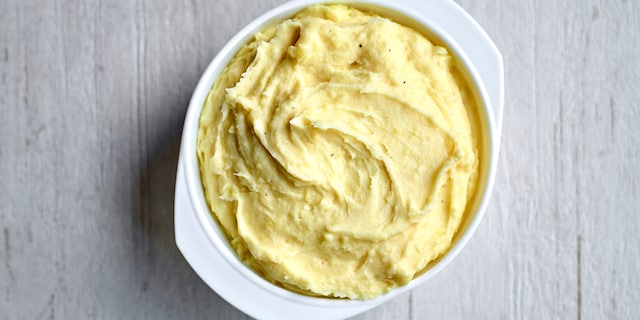 Purée de pommes de terre classique