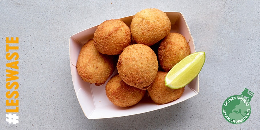 Croquettes de poulet au citron vert et au gingembre