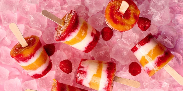 Esquimaux glacés Pêche Melba