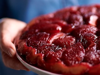 Tarte tatin met pruimen