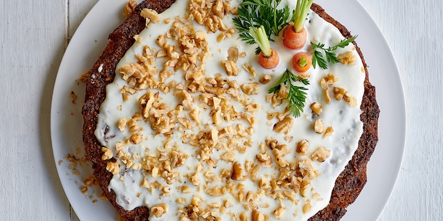 Moelleux met wortelen en noten