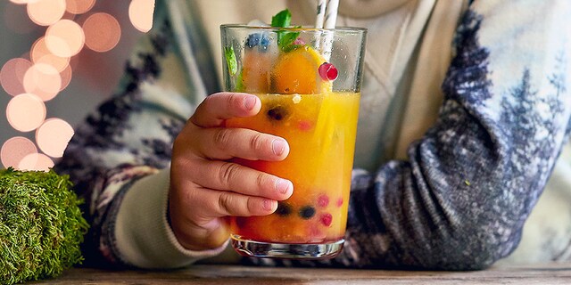 Feestelijke mocktail
