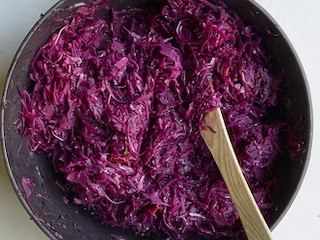 Rode kool met appelen