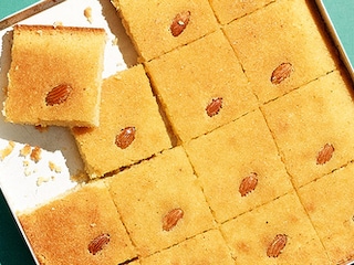 Gâteau aux amandes et à la fleur d'Oranger