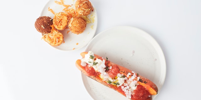 Currywortel special en bitterbal van wortel door Seppe Nobels