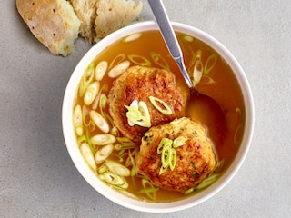 Bouillon aux knödels au comté