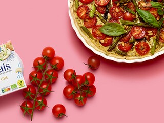 Quiche veggie aux tomates cerises