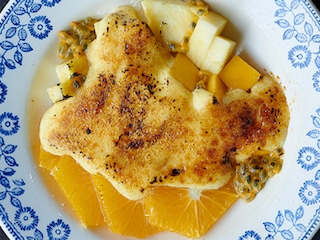 Gratin de fruits d'hiver