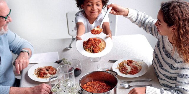 Spaghetti bolognaise aux pâtes complètes