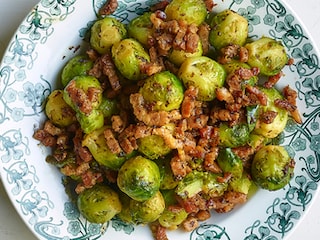 Choux de Bruxelles aux lardons