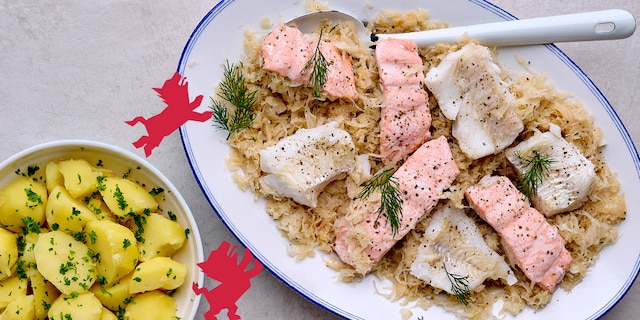 Choucroute de poissons express