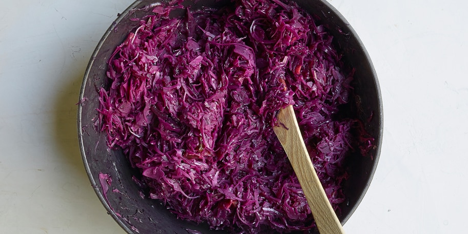 Chou rouge aux pommes