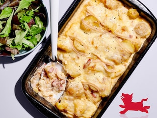 Tartiflette au fromage à raclette