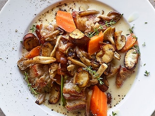 Blanquette de veau aux champignons