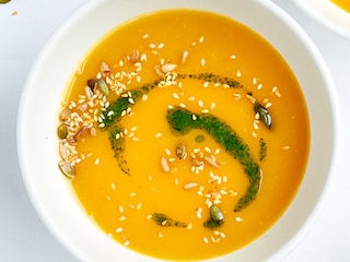 Soupe au potiron épicée