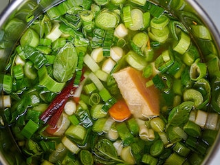 Eenvoudige groentebouillon