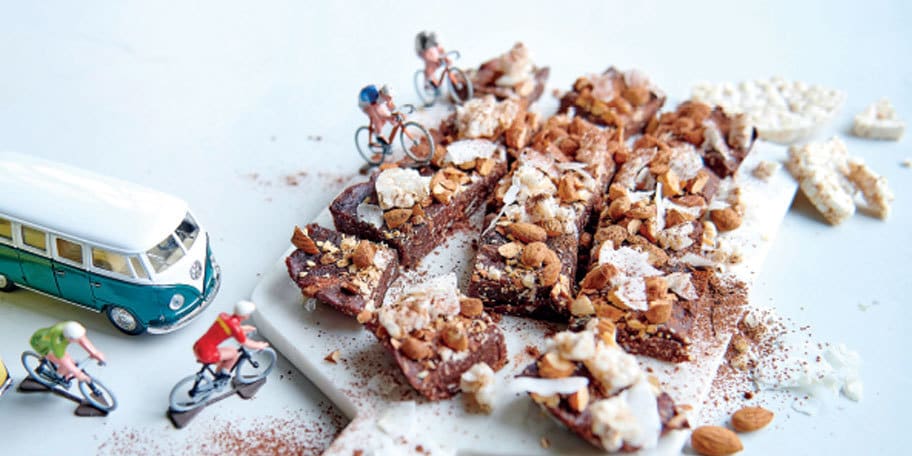 Raw brownies aux amandes