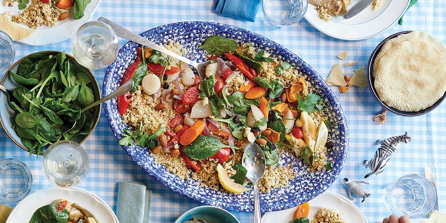 Couscous aux filets de maquereau