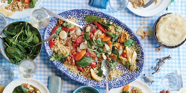 Couscous aux filets de maquereau