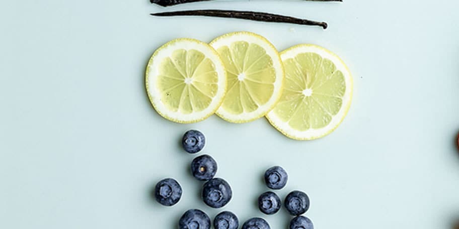 Velouté de myrtilles