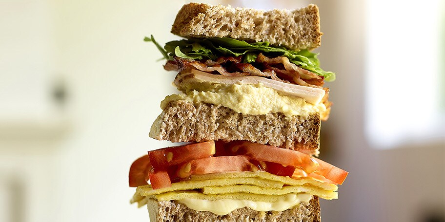 Club sandwich géant
