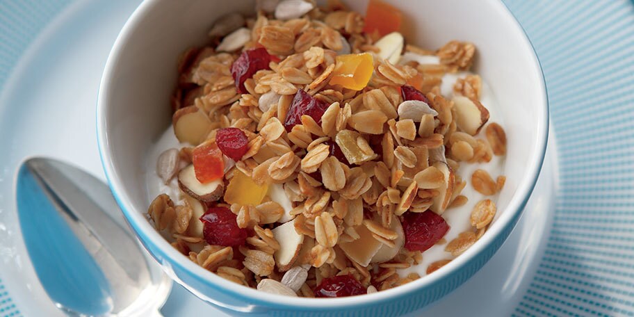 Avontuurlijke fruitmuesli