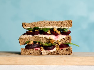 Vegan clubsandwich