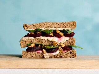 Vegan clubsandwich