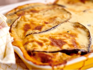 Moussaka aux Bintjes