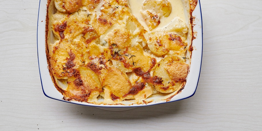 Gratin de pommes de terre au reblochon