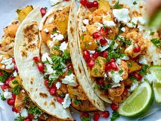 Tacos de chou-fleur épicés