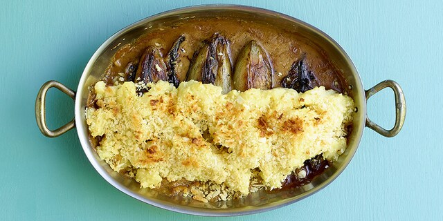 Chicons au gratin véganes