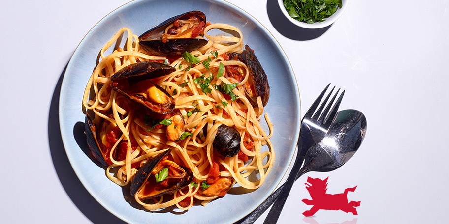 Linguine aux moules