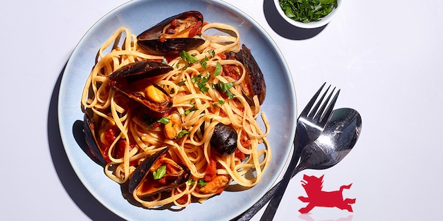 Linguine aux moules