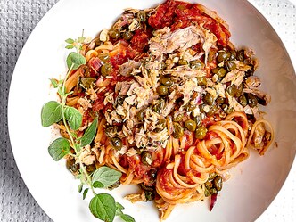 Linguine au thon