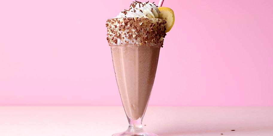 Nice cream shake met chocolade