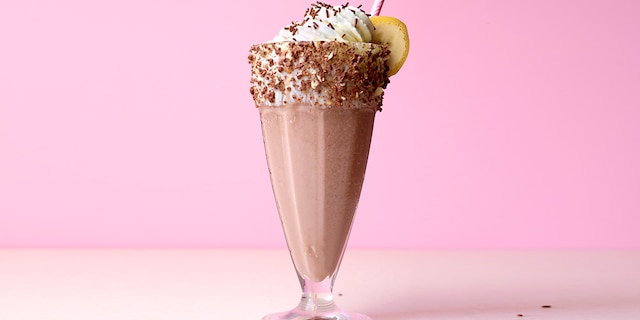 Nice cream shake met chocolade