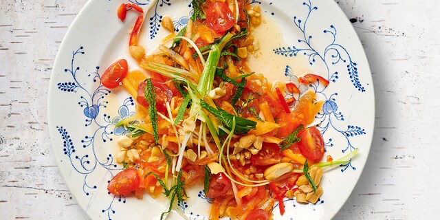 Salade de papaye