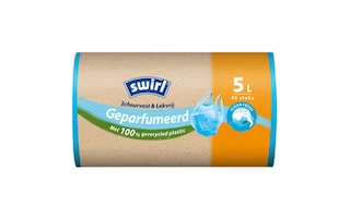 Swirl | Sac poubelle | Ocean | Poignées | 45st | 5L 