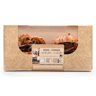 Delhaize | Chocolade soes | 2x1P | Fairtrade 280 gr