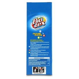 Biotex | Lessive en poudre | Pré-lavage | 1,9 kg 50 pc