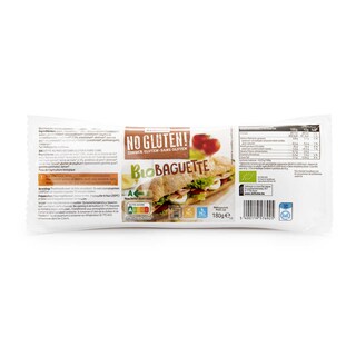 Delhaize | No Gluten! | Baguette | Sans gluten | Bio 